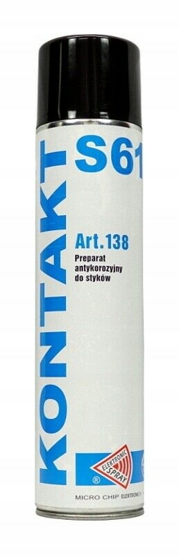 Picture of Electronic Spray KONTACTO S61 Art.138 LIMPIEZA STYKOW - Bote de 600ml 