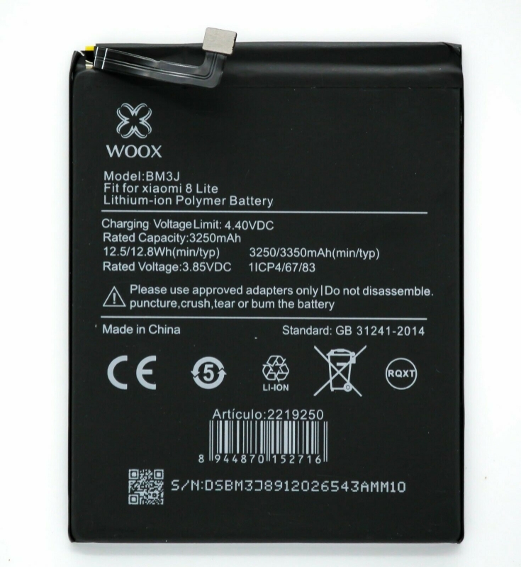 Imagen de Batería para Xiaomi Mi 8 Lite Modelo BM3J