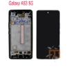 Imagen de Pantalla Original Completa Con Marco Negro Para Samsung Galaxy A53 5G USADO