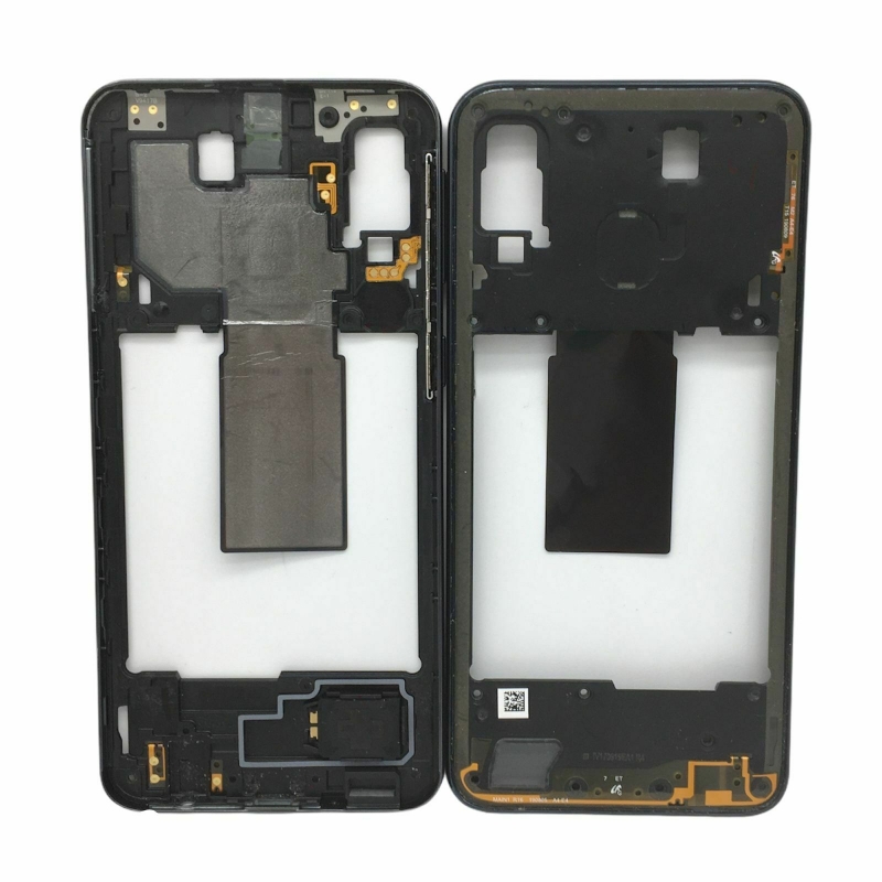 Imagen de Marco intermedio chasis de pantalla  Samsung Galaxy A40 Marco Negro Desmontaje