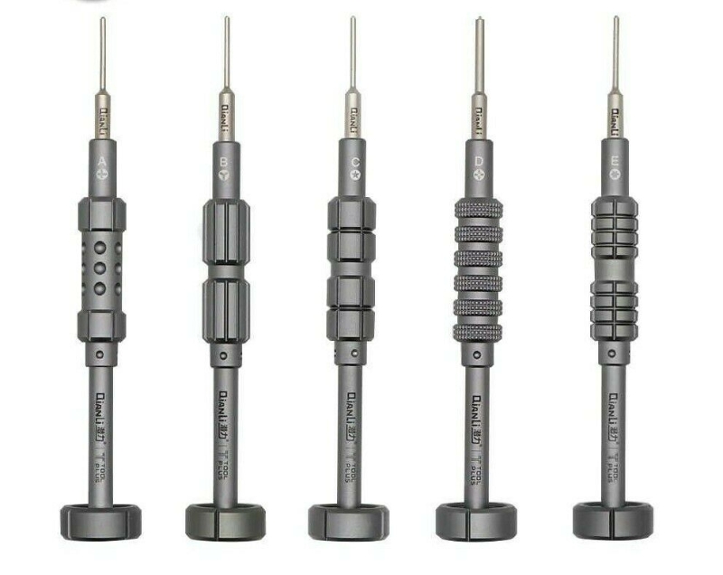 Picture of Juego completo de 5 destornilladores QianLi ToolPlus iThor A, B, C, D, E 