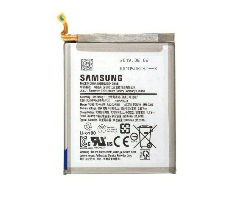 Imagen de Batería EB-BA202ABU Para Samsung Galaxy A20e A202 3000mAh Desmontaje