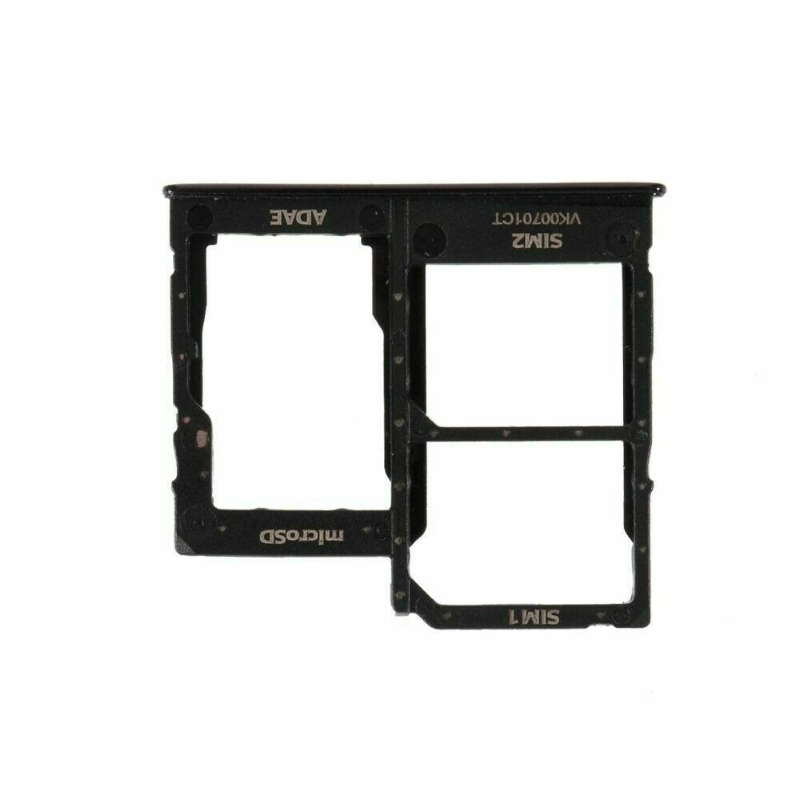 Imagen de Bandeja porta SIM y micro SD Negra Para Samsung Galaxy A41, SM-A415