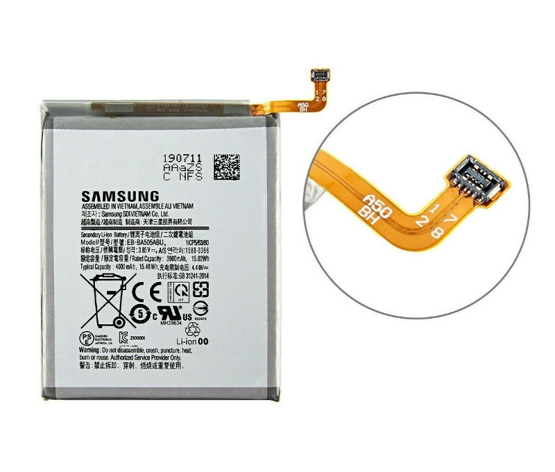 Imagen de Batería EB-BA505ABU Para Samsung Galaxy A50, A505F 4000mAh Desmontaje