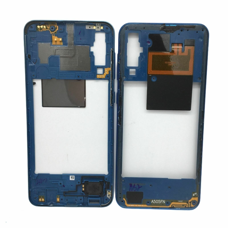 Picture of Marco intermedio chasis de pantalla para Samsung Galaxy A50 A505 Azul Desmontaje