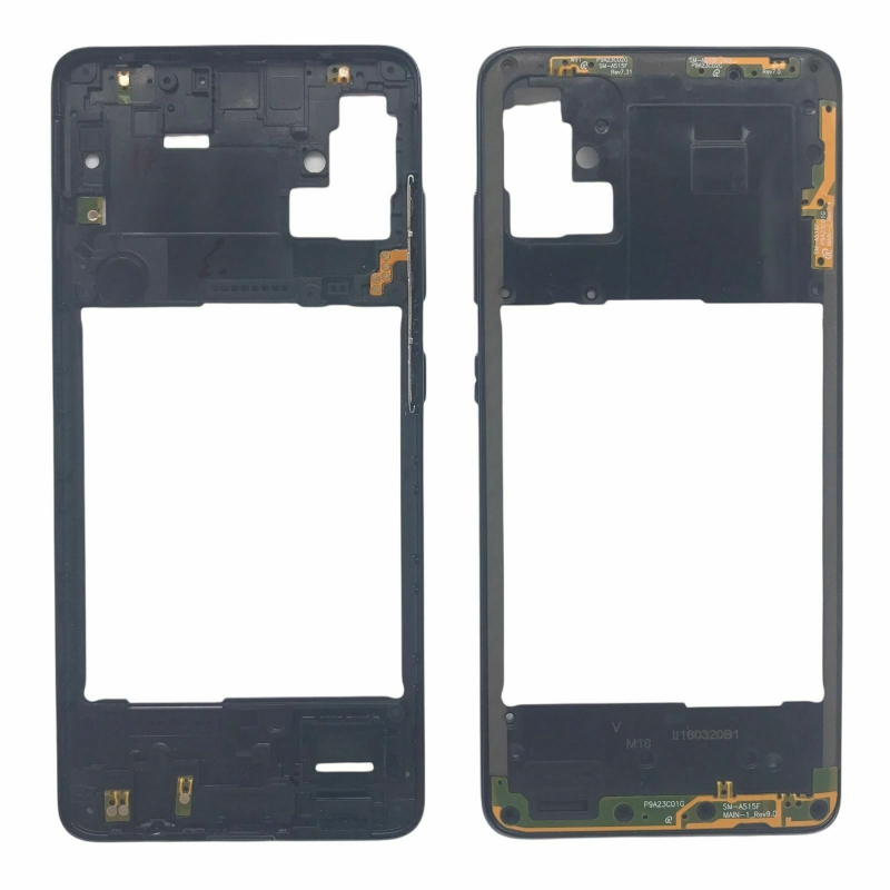 Picture of Marco intermedio chasis de Pantalla Para Samsung Galaxy A51 SM-A515F Color Negro