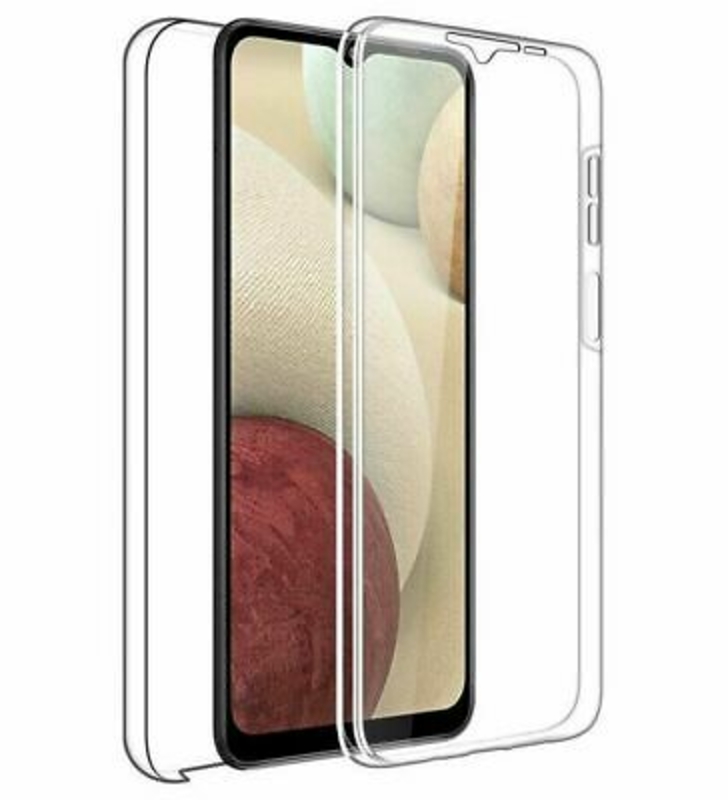 Imagen de Funda doble 360º para Samsung Galaxy A12 2021 A127F Delantera y trasera Transparente 