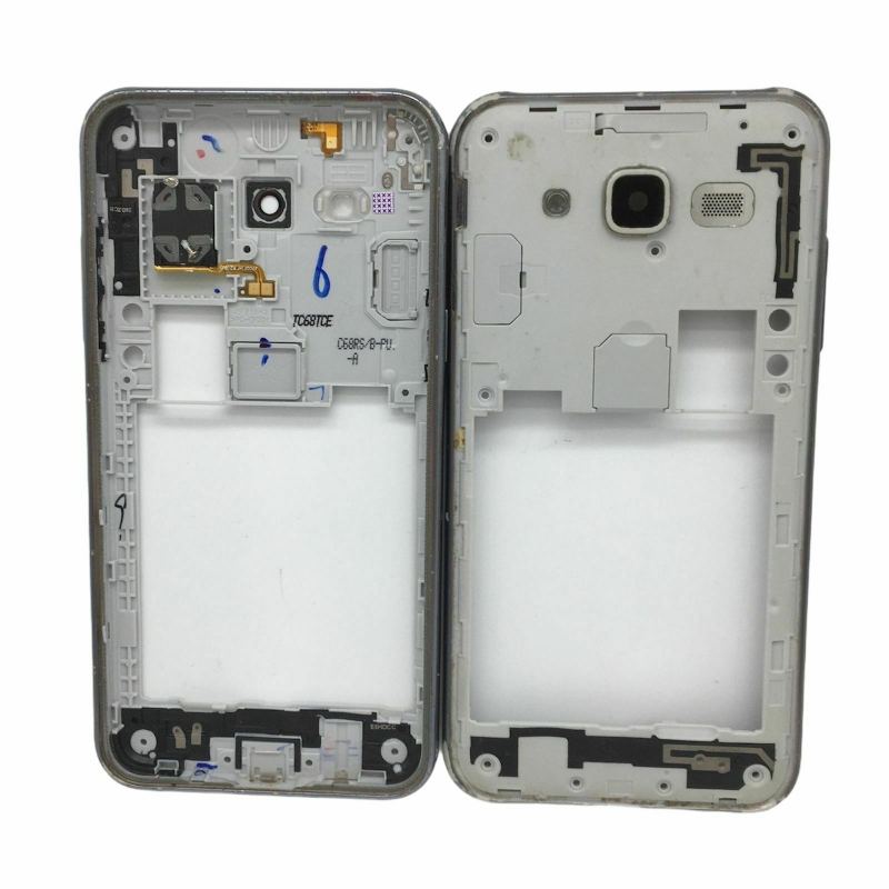 Imagen de Marco intermedio chasis de pantalla Samsung Galaxy J5 2015 J500 Gris Desmontaje