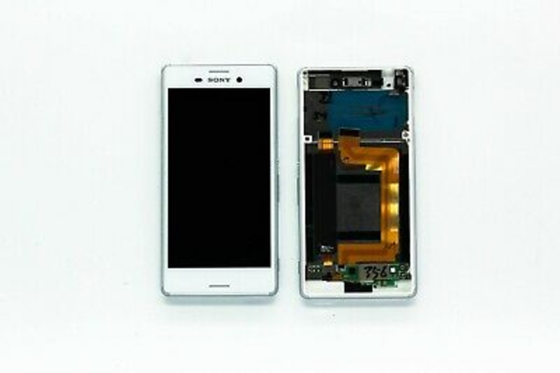 Imagen de Pantalla completa CON MARCO SONY XPERIA M4 AGUA NEGRO DESMONTAJE  