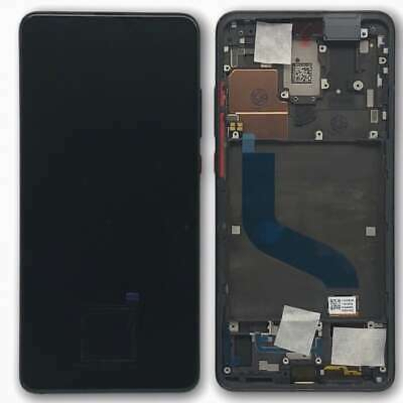 Imagen de Pantalla Completa LCD+Tactil Para Xiaomi Mi 9T Con Marco Color Negro  