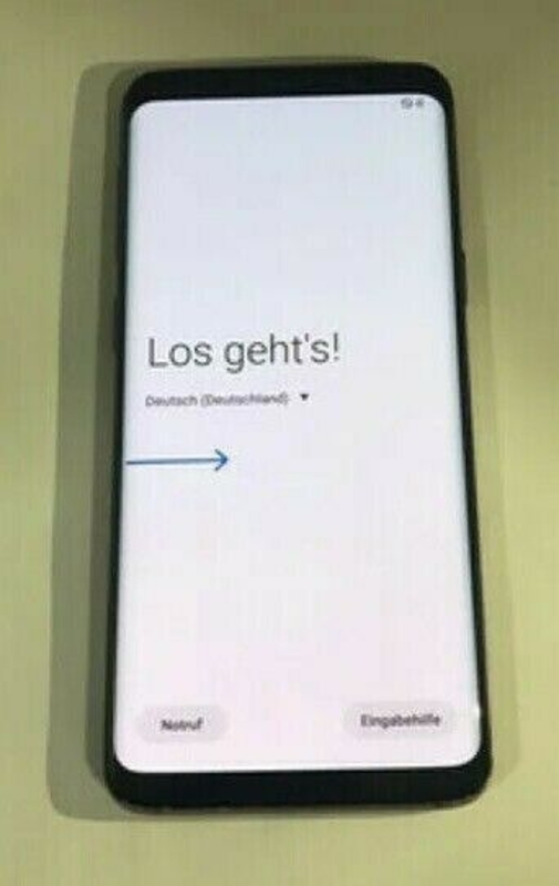 Imagen de Pantalla Completa Original Samsung Galaxy S9 Duos Violeta fondo un poco quemado