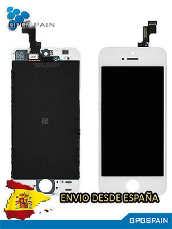 Imagen de PANTALLA COMPLETA TACTIL LCD IPHONE 5S CALIDAD AAA blanca    SUL