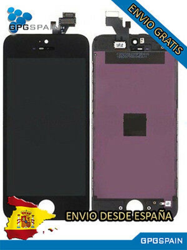 Imagen de PANTALLA COMPLETA TACTIL LCD PARA IPHONE 5 CALIDAD AAA DIGITALIZADOR / negra