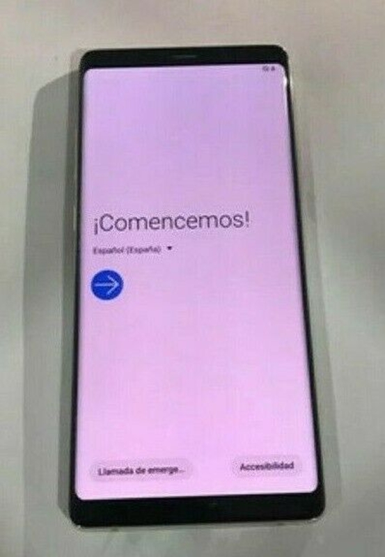 Imagen de Pantalla Completa Original  Samsung Galaxy Note8 Ddo fondo un poco quemado