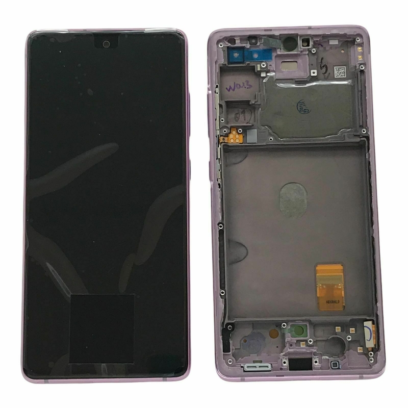 Imagen de Pantalla Completa Original + Marco Samsung Galaxy S20 FE SM-G780 SM-G781 Violeta