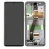 Imagen de Pantalla Completa Original Con Marco Para Samsung Galaxy S20 5G SM-G981 Plata
