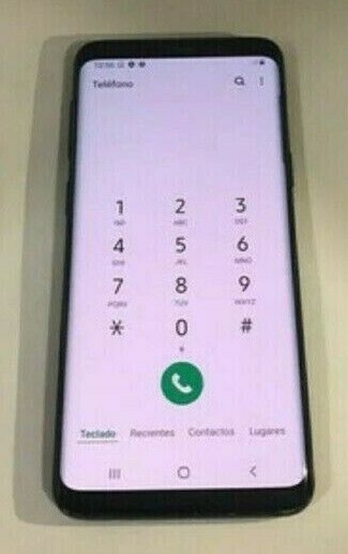 Imagen de Pantalla Completa Original Samsung Galaxy S9 Duos Negro fondo un poco quemado