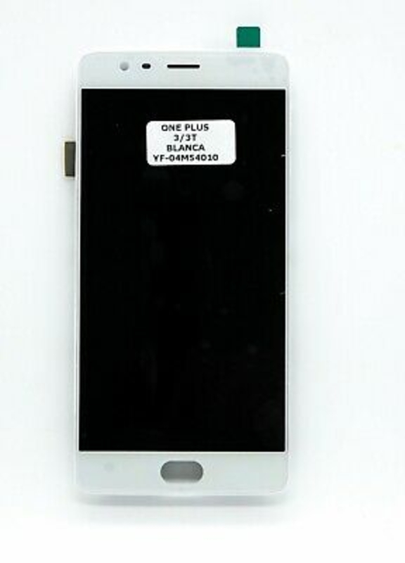 Imagen de Pantalla CON marco One Plus 3 3t ORIGINAL COLOR BLANCO  