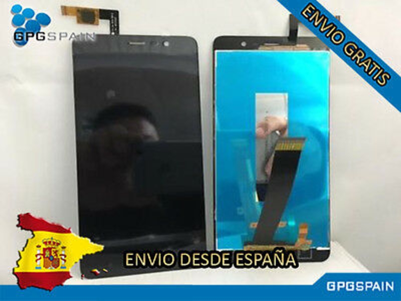 Imagen de PANTALLA LCD+TACTIL SIN MARCO NEGRA PARA XIAOMI REDMI NOTE 3 150mm  