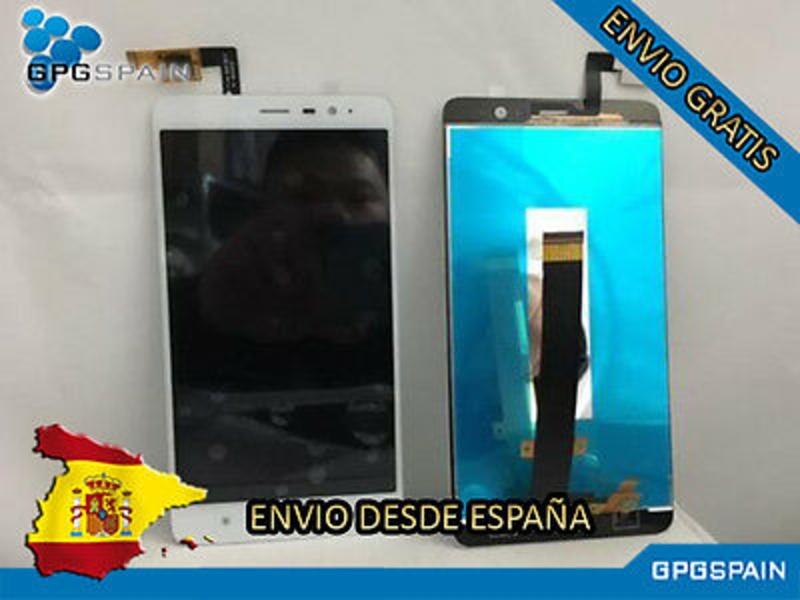 Imagen de PANTALLA LCD + TACTIL SIN MARCO BLANCA PARA XIAOMI REDMI NOTE 3   