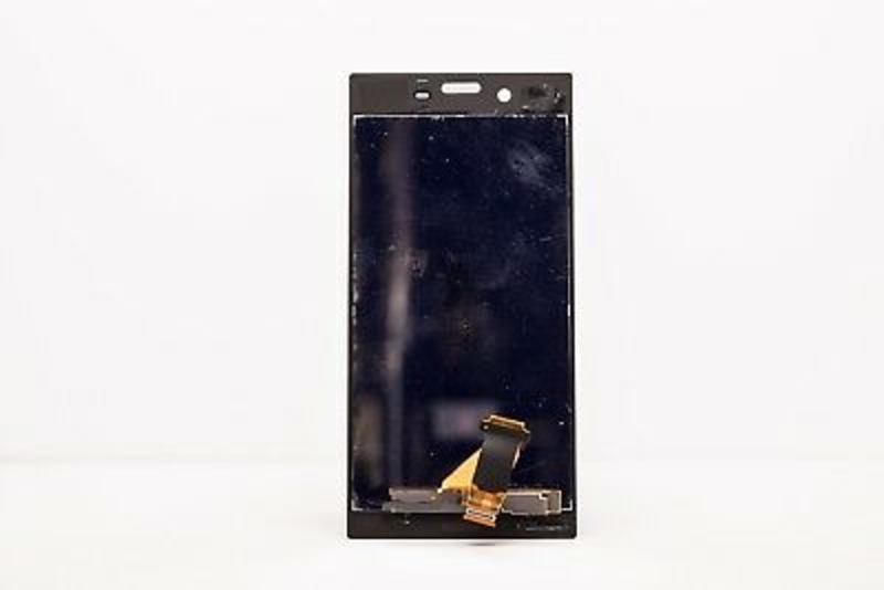 Imagen de PANTALLA original desmontaje SONY XPERIA XZ F8331 F8332 color plata  