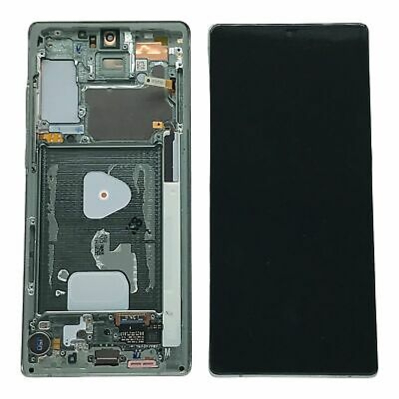 Imagen de Pantalla Original Completa +Marco Para Samsung Galaxy Note 20 Desmontaje Verde