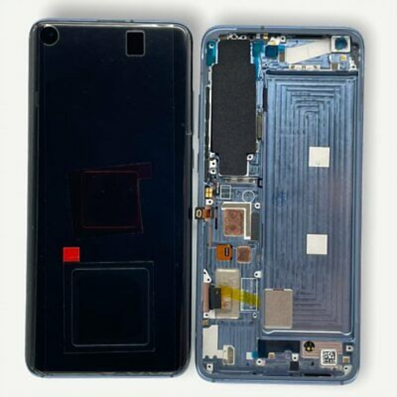 Imagen de Pantalla Original Completa con Marco para Xiaomi Mi 10 5G  Azul  