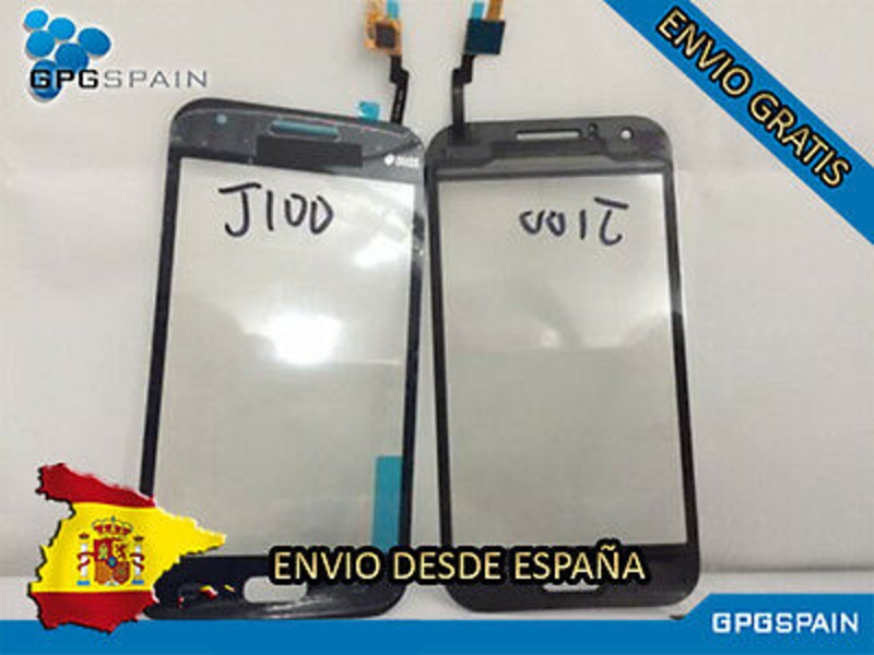 Imagen de PANTALLA TACTIL DIGITALIZADOR PARA SAMSUNG J100 NEGRA  CERTIFICADA 