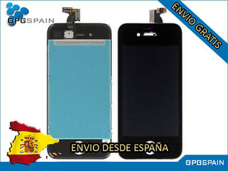 Imagen de PANTALLA TACTIL LCD IPHONE 4 CRISTAL COMPLETA DIGITALIZADOR NGERA  