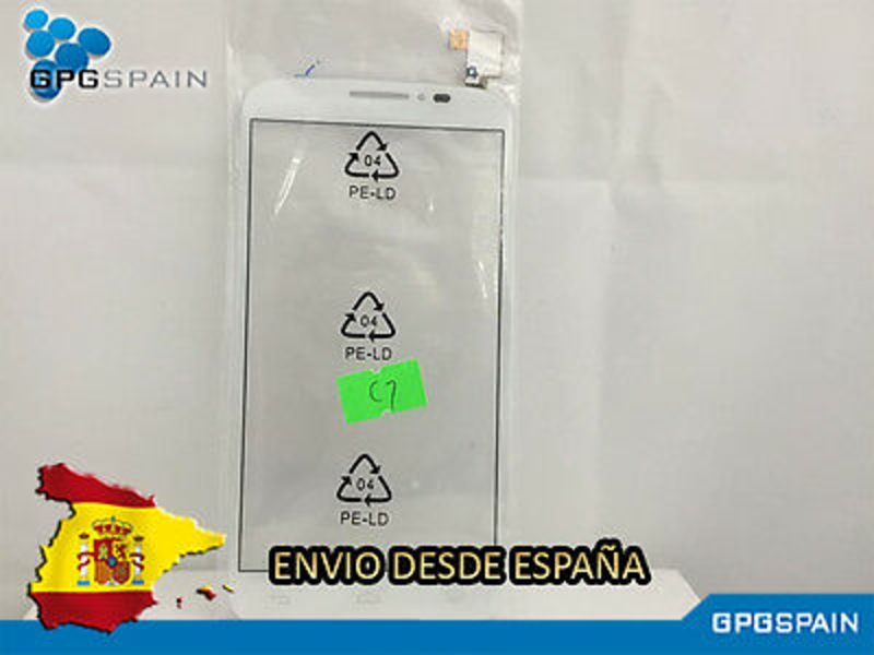 Picture of Pantalla Táctil para ALCATEL POP C7 BLANCA Digitalizador Cristal tactil 