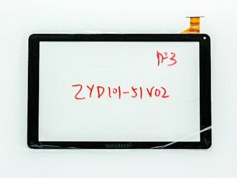 Imagen de Pantalla Tactil Touch Para SUNSTECH TAB109QC REF ZYD101-51V02 NEGRO N3  