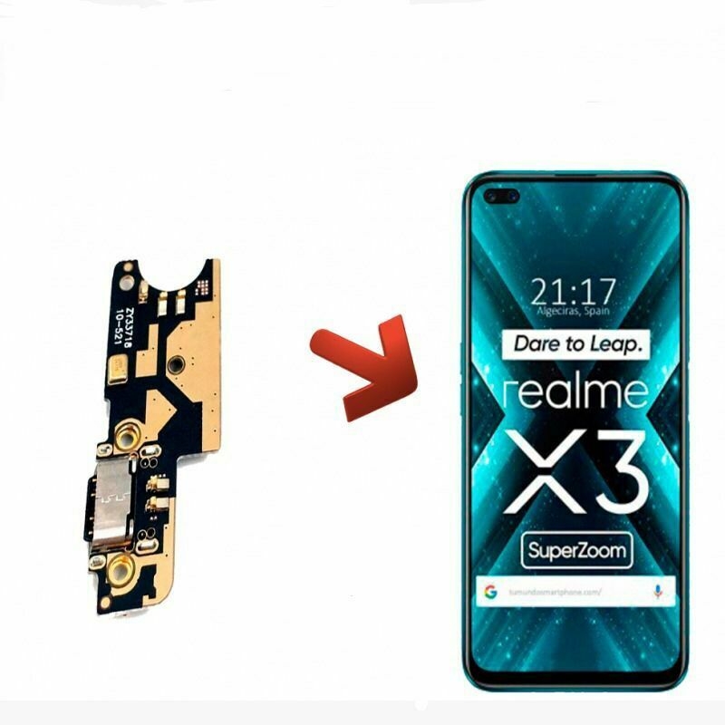 Imagen de conector de carga Original Para Oppo Realme X2 Pro FLEX PUERTO CARGA