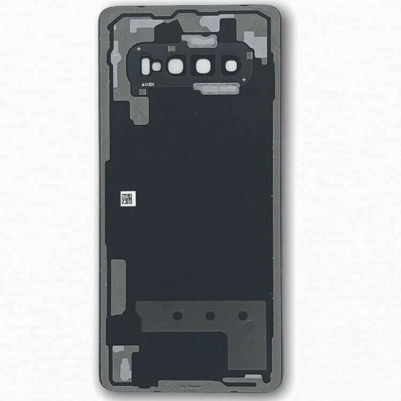 Imagen de Tapa Trasera Original para Samsung Galaxy S10 Plus Verde con Lente de Camara 