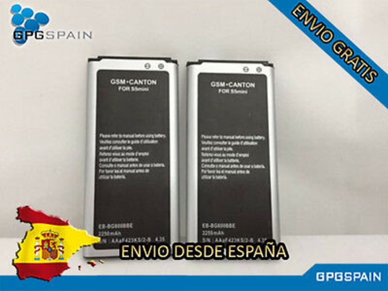 Imagen de Bateria compatible con  Samsung Galaxy S5 Mini 2100mha alta calidad 
