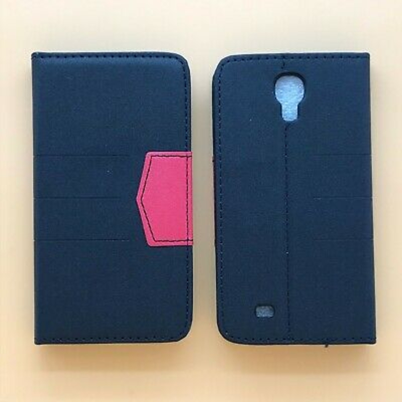 Imagen de Funda de Libro Sin Solapa Para Samsung Galaxy S4 Color Negra 