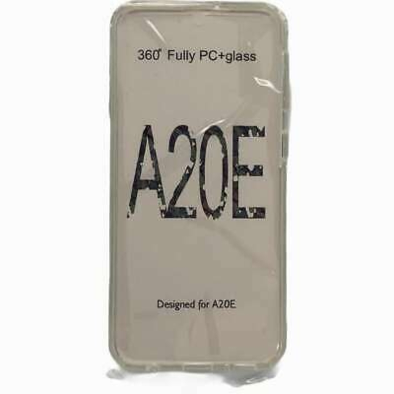 Imagen de Funda doble 360º para SAMSUNG GALAXY A20e Delantera y trasera Gel Transparente