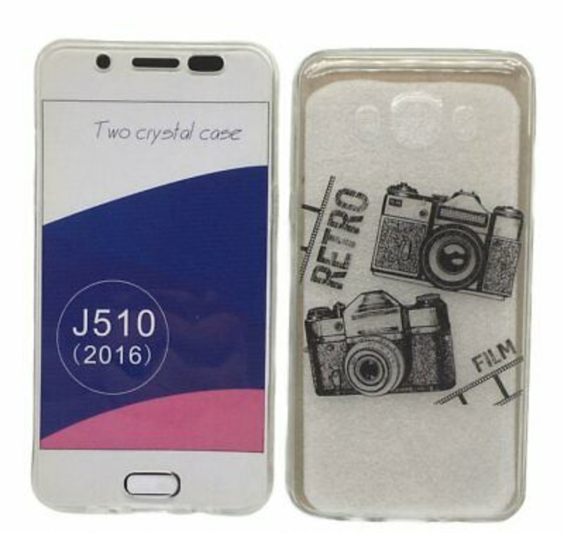Imagen de Funda doble 360º Para Samsung Galaxy J5 2016 Delantera y trasera Silicona Blanda