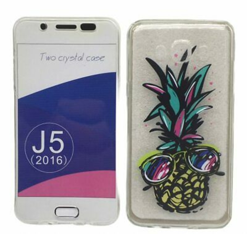 Picture of Funda doble 360º Para Samsung Galaxy J5 2016 Delantera y trasera Silicona Blanda