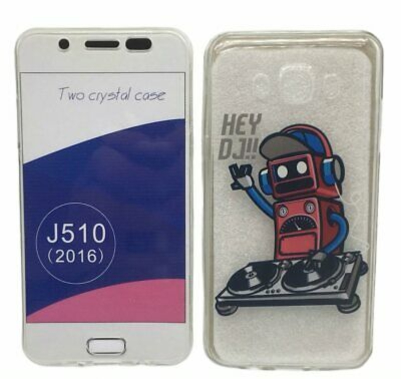 Imagen de Funda doble 360º Para Samsung Galaxy J5 2016 Delantera y trasera Silicona Blanda