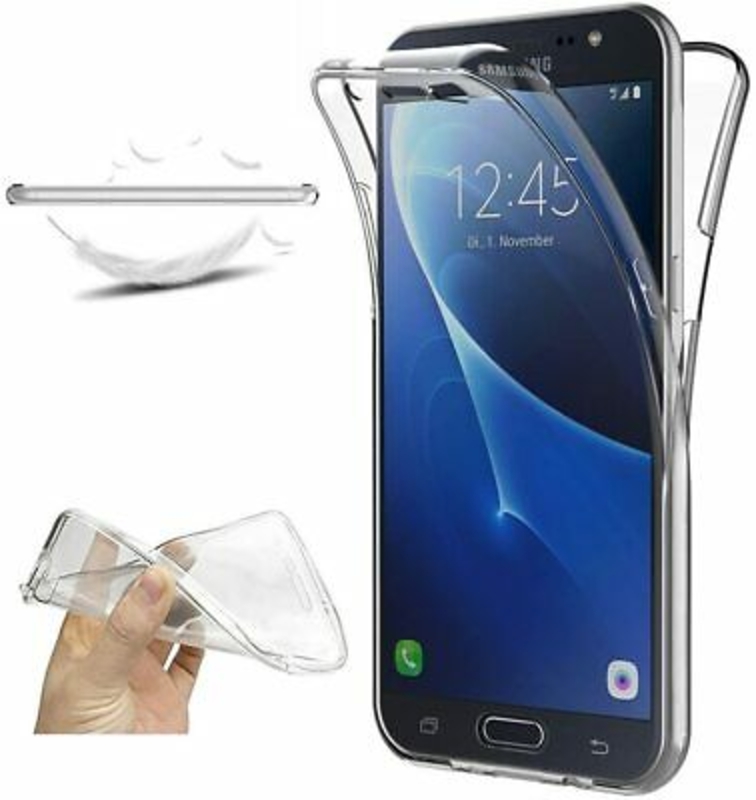 Imagen de Funda doble 360º para SAMSUNG GALAXY j7 2016 Delantera y trasera Gel Transparent