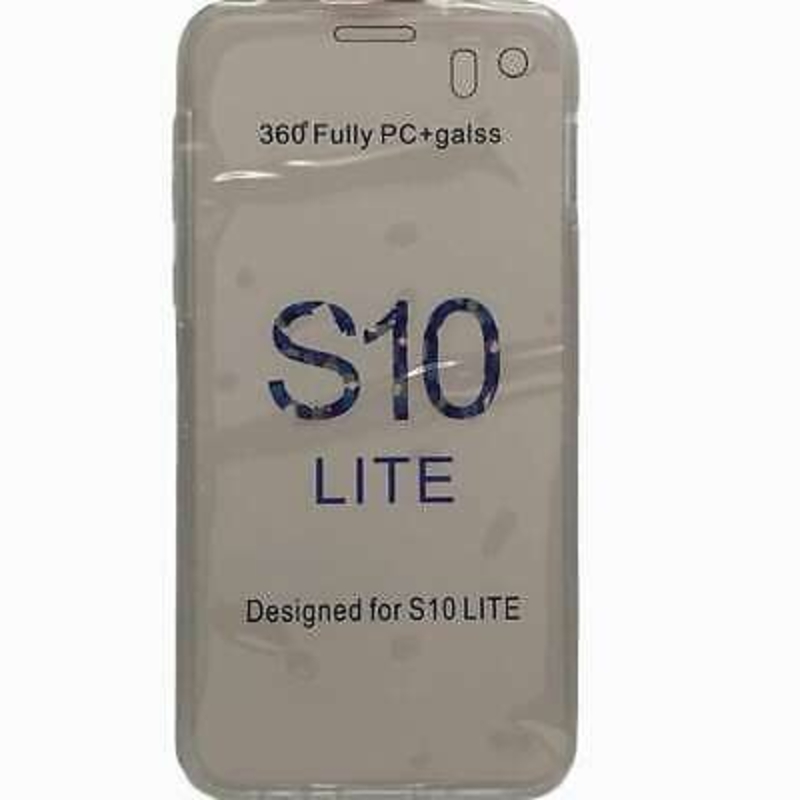 Imagen de Funda doble 360º para SAMSUNG GALAXY S10 lite Delantera y trasera Gel Transparen