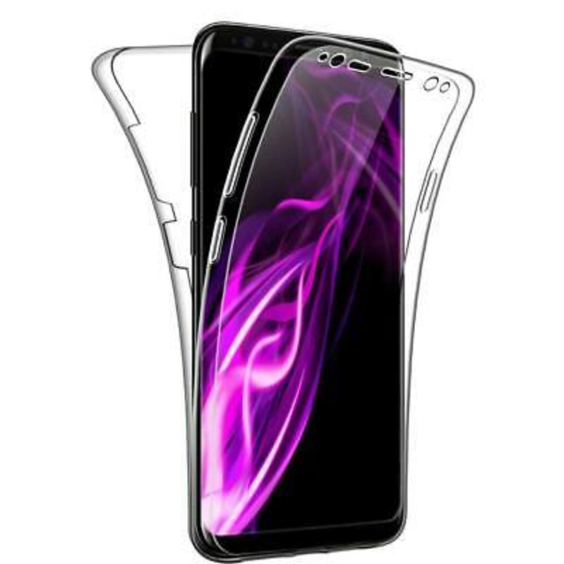 Picture of Funda doble 360º para SAMSUNG GALAXY S8 Delantera y trasera Gel Transparente