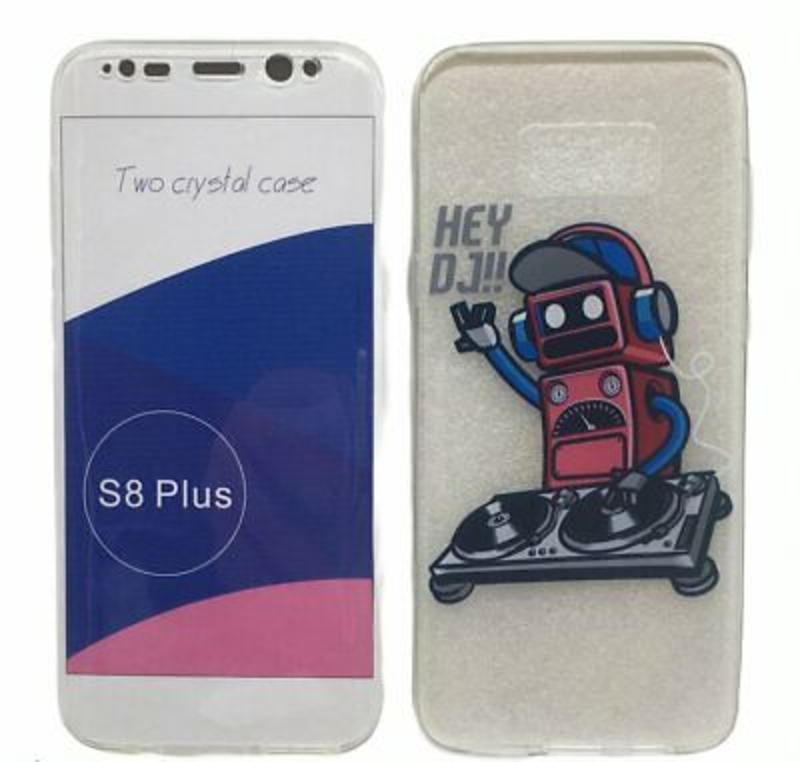 Imagen de Funda doble 360º Para Samsung Galaxy S8 Plus Delantera y trasera Silicona Blanda