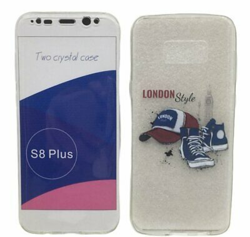 Imagen de Funda doble 360º Para Samsung Galaxy S8 Plus Delantera y trasera Silicona Blanda