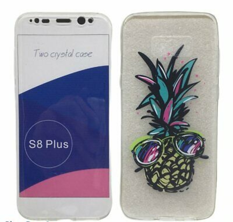 Imagen de Funda doble 360º Para Samsung Galaxy S8 Plus Delantera y trasera Silicona Blanda