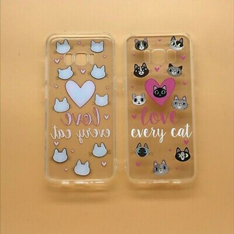 Imagen de Funda silicona Gel transparente Para Samsung Galaxy S8 Con Dibujo 