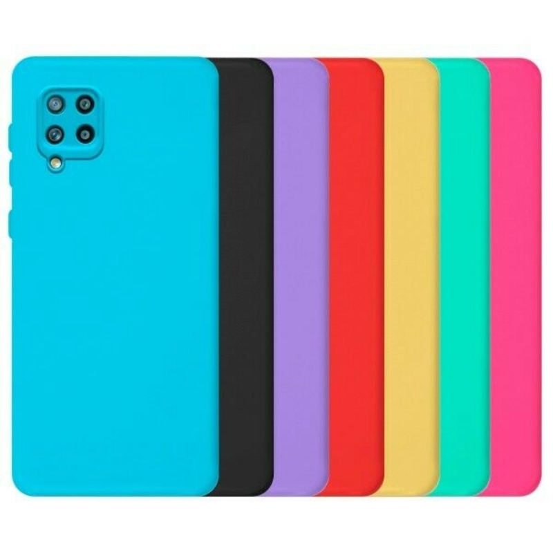 Imagen de Funda Silicona Suave Para Samsung A12-5G con Cámara 3D 7 colores 