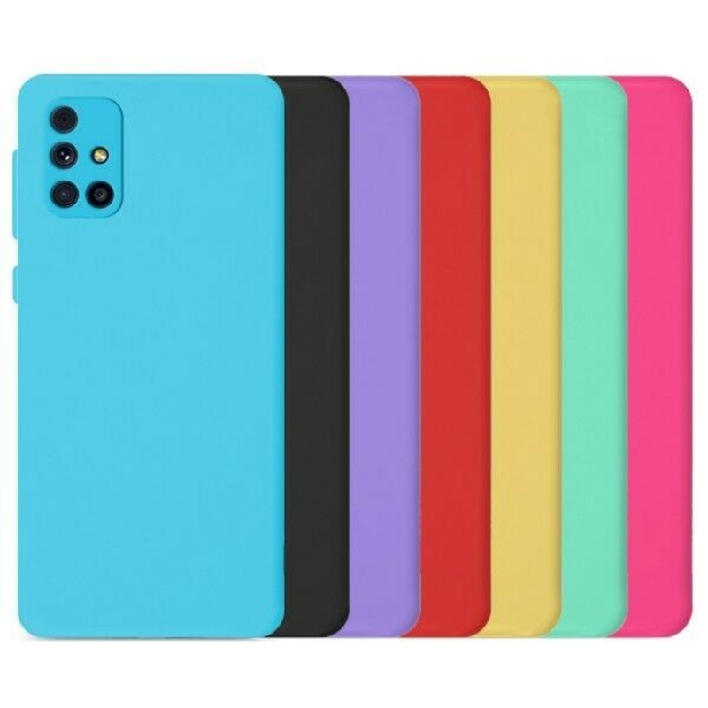 Imagen de Funda Silicona Suave Samsung M31S con Cámara 3D elegir 7 colores 