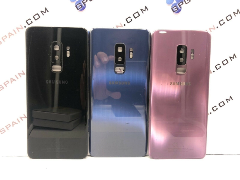 Imagen de Tapa ORIGINAL bateria Samsung Galaxy S9 PLUS G965 Dorada Black VIOLET Cover