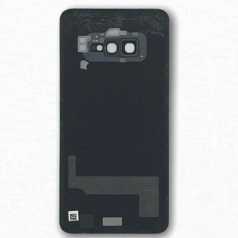 Imagen de Tapa Trasera Original para Samsung Galaxy S10e Color Verde con Lente de Camara 
